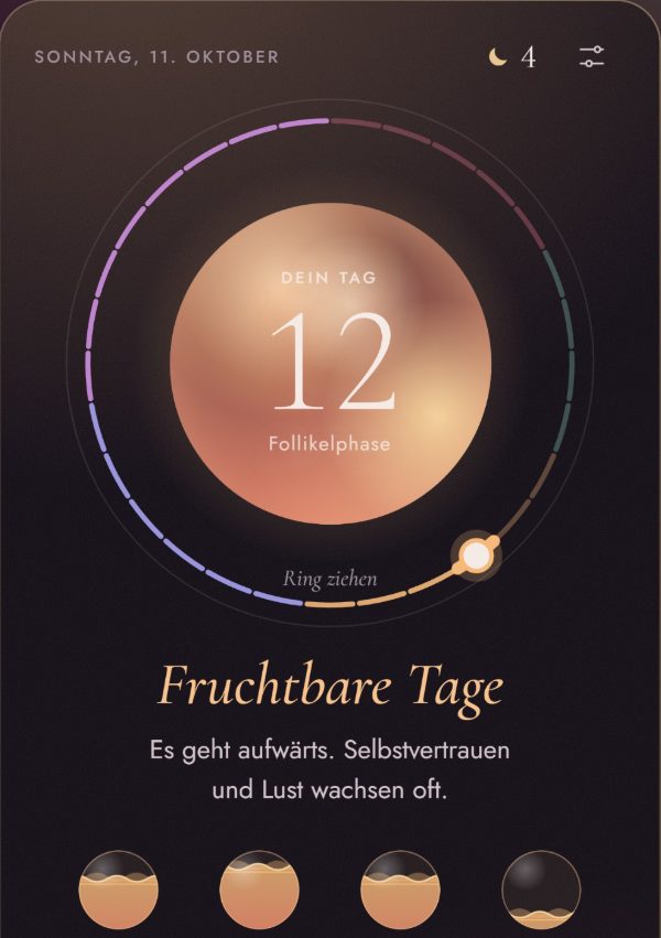 Die Lunatwin-App für sie