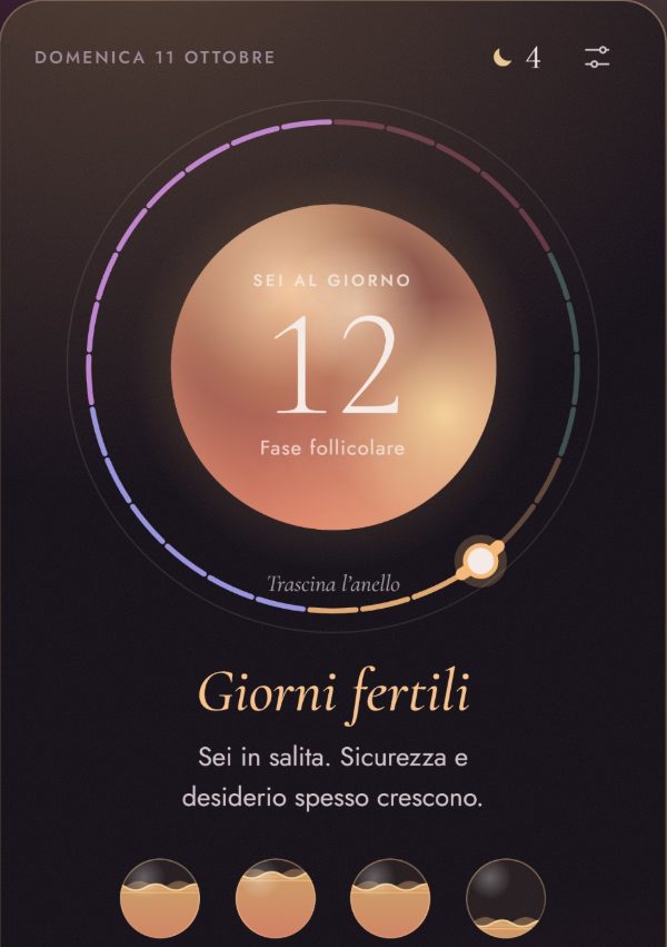 L’app Lunatwin per lei